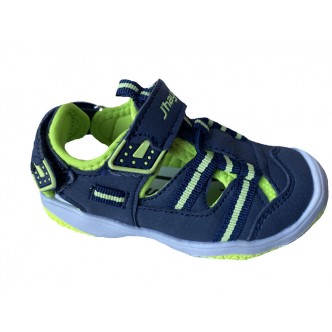 Sandalias de sport color Azul combinado con Pistacho.J´hayber